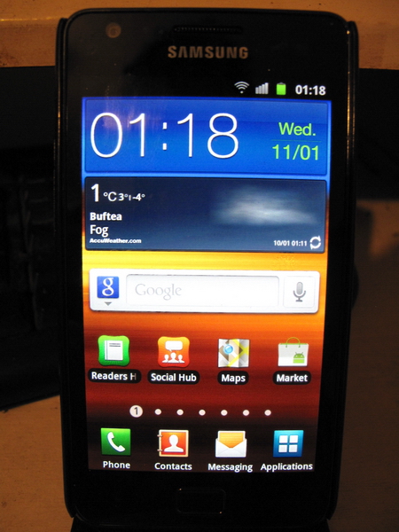 my Samsung Galaxy S II